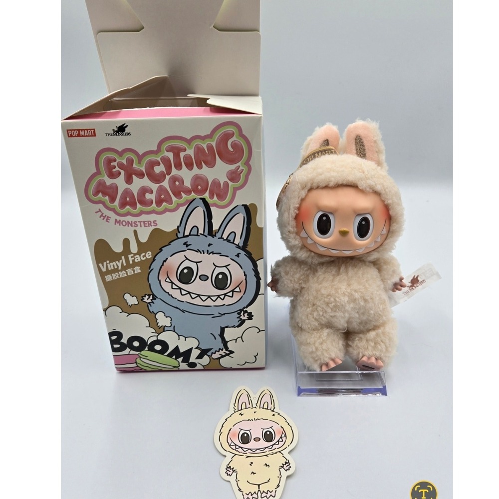 Soymilk Pop Mart The Monsters Exciting Macaron‎ Vinyl Face Bunny Figure